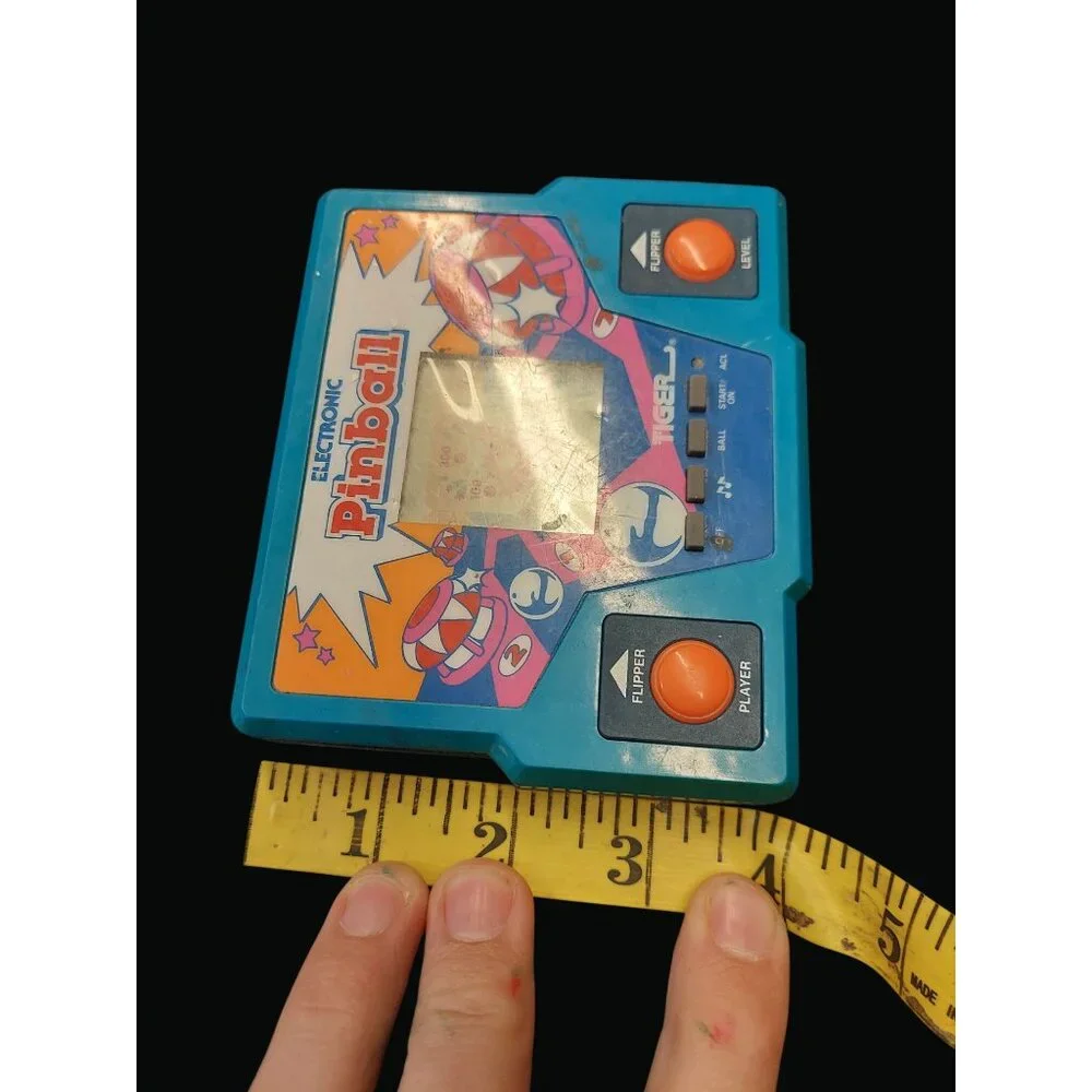 Vintage 1987 Tiger Electronic Hand Held Pin Ball